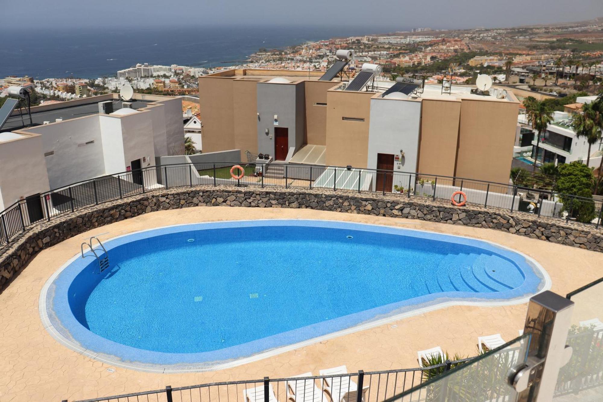 Azure Sky Villa - Panoramic Ocean View, Luxury, San Eugenio Costa Adeje  Exteriör bild